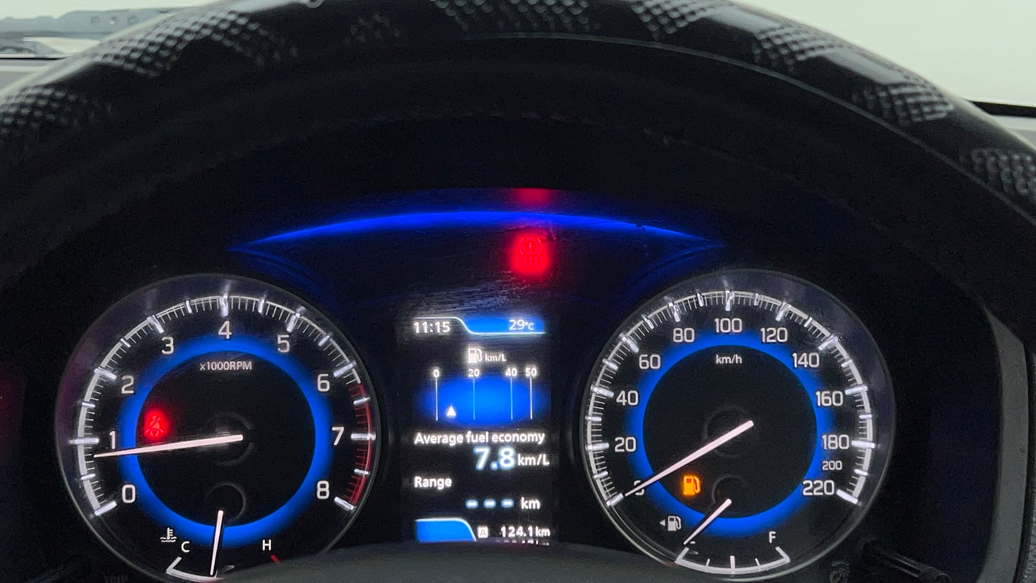 Used 2020 Maruti Suzuki Baleno Zeta Petrol Manual interior CLUSTERMETER VIEW