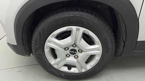 Used 2023 Kia Sonet HTK Plus 1.2 Petrol Manual tyres LEFT FRONT TYRE RIM VIEW