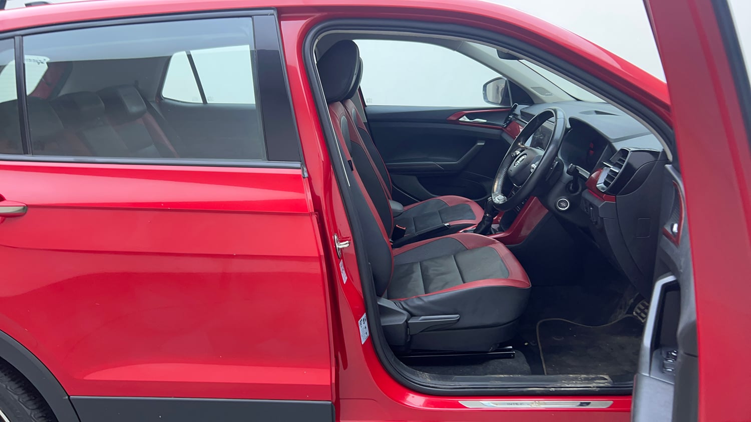 Used 2022 Skoda Kushaq Monte Carlo 1.5L TSI DSG Petrol Automatic interior RIGHT SIDE FRONT DOOR CABIN VIEW