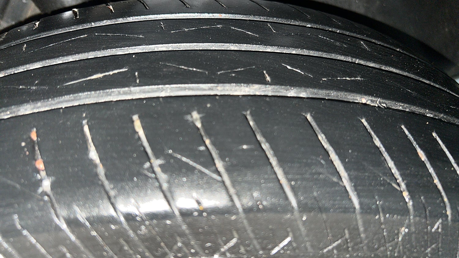 Used 2023 Tata Punch Adventure iCNG Cng Manual tyres LEFT REAR TYRE TREAD VIEW