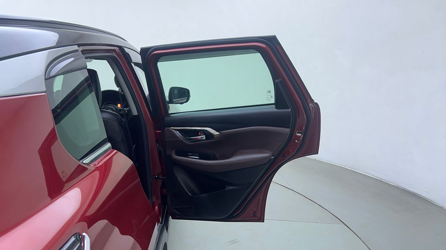 Used 2023 Maruti Suzuki Grand Vitara Alpha Dual Tone Smart Hybrid Petrol Manual interior RIGHT REAR DOOR OPEN VIEW