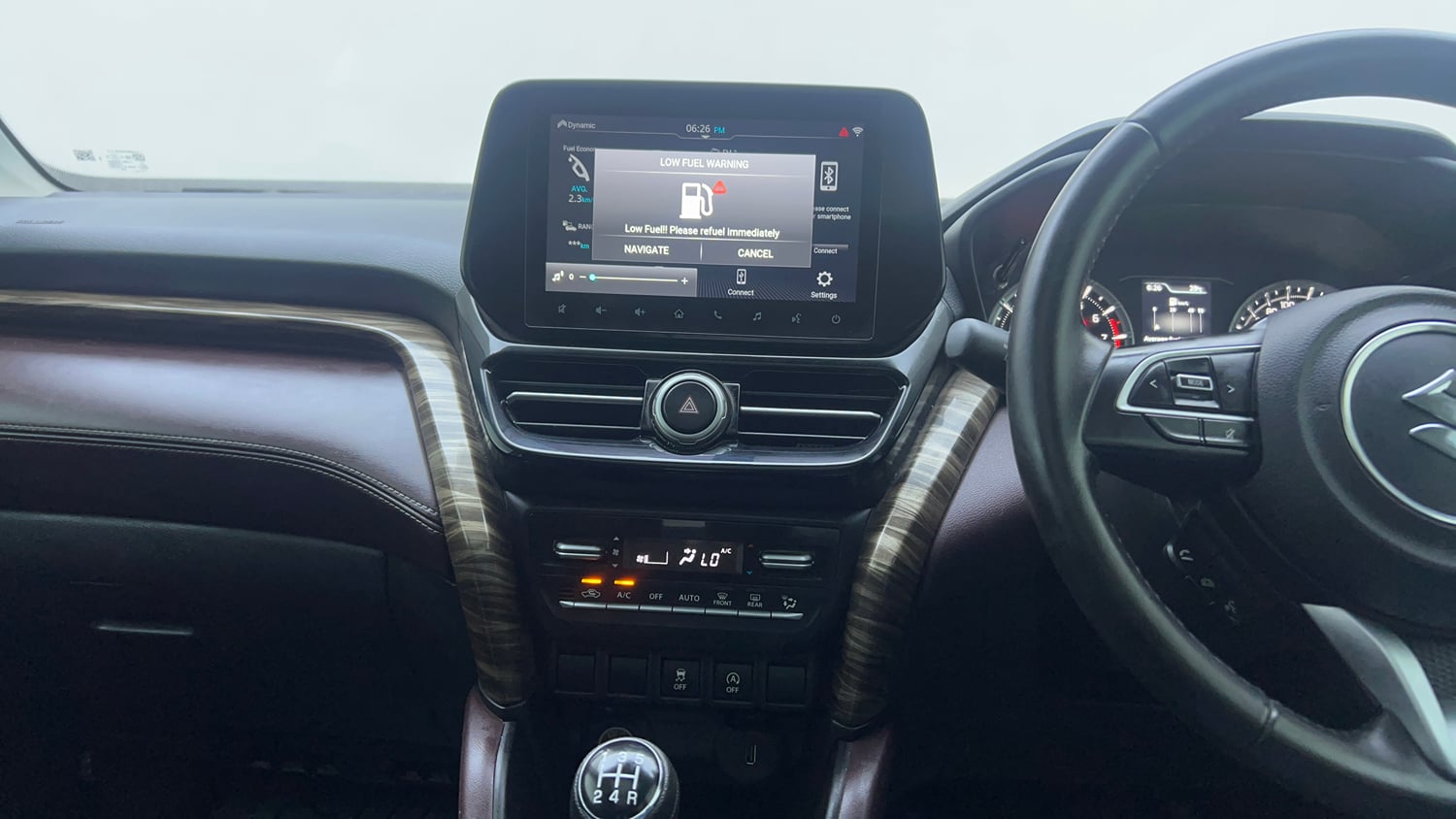 Used 2023 Maruti Suzuki Grand Vitara Alpha Dual Tone Smart Hybrid Petrol Manual interior MUSIC SYSTEM & AC CONTROL VIEW