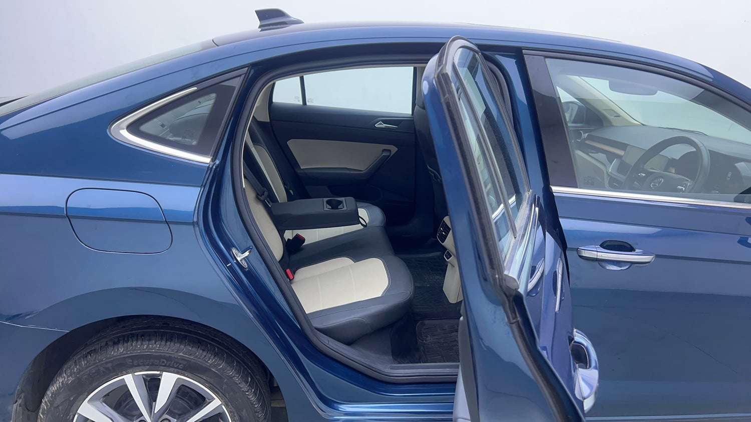 Used 2024 Skoda Slavia Style 1.5L TSI DSG Petrol Automatic interior RIGHT SIDE REAR DOOR CABIN VIEW