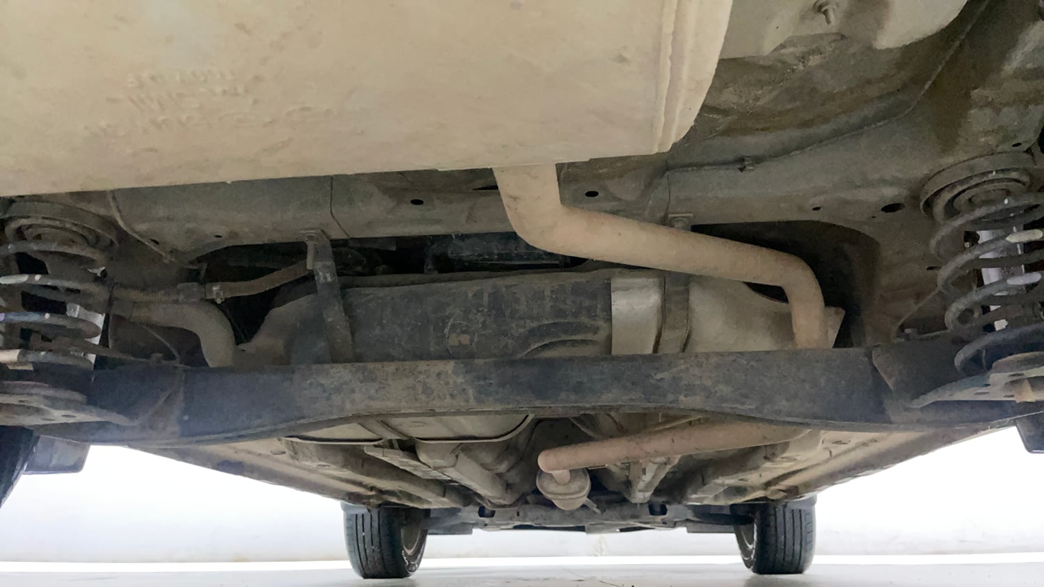 Used 2021 Hyundai Creta SX 1.5 Petrol Executive Petrol Manual extra REAR UNDERBODY VIEW (TAKEN FROM REAR)