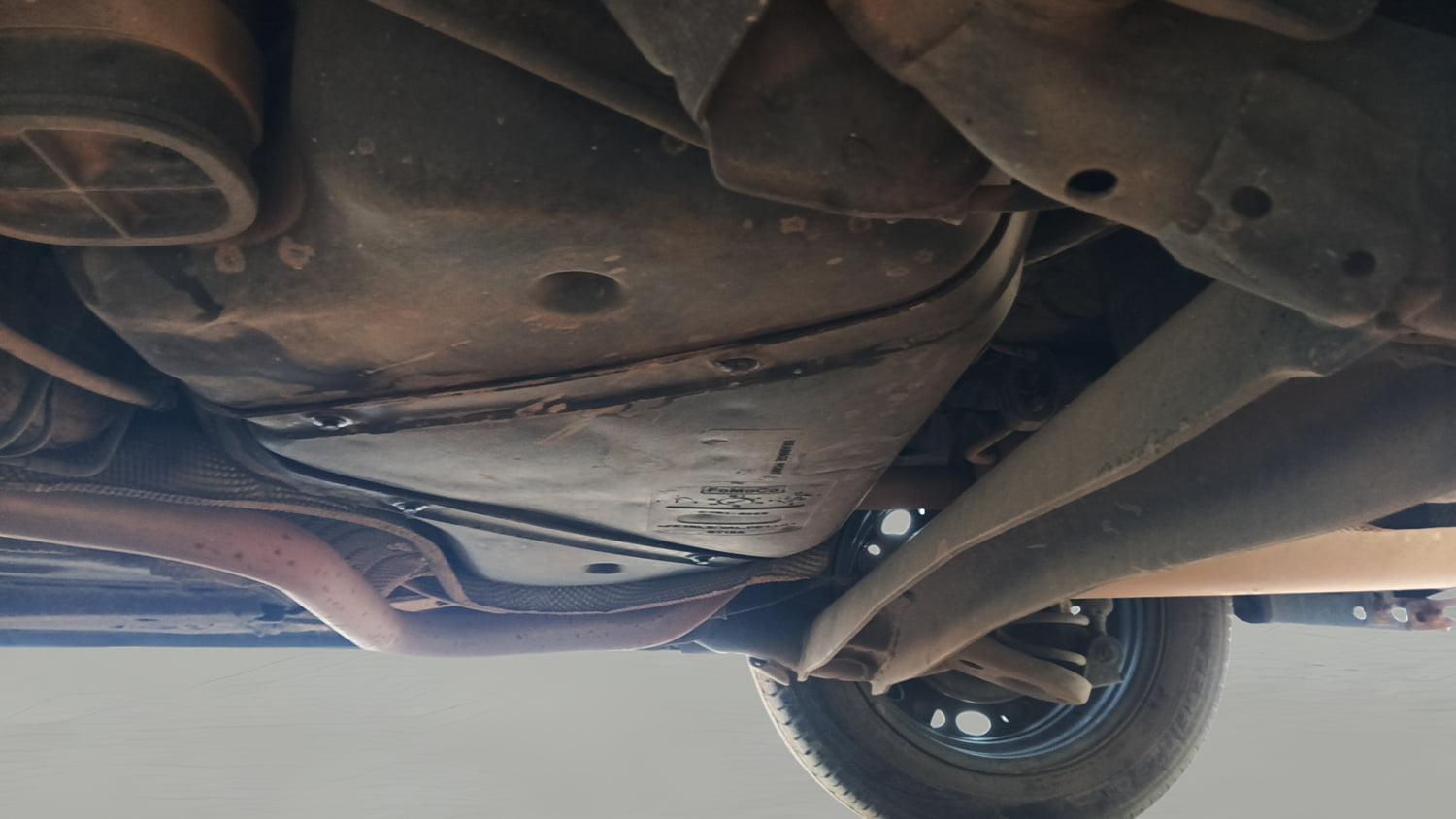 Used 2019 Ford Freestyle Trend Plus 1.2 Ti-VCT Petrol Manual extra REAR UNDERBODY VIEW (TAKEN FROM REAR)