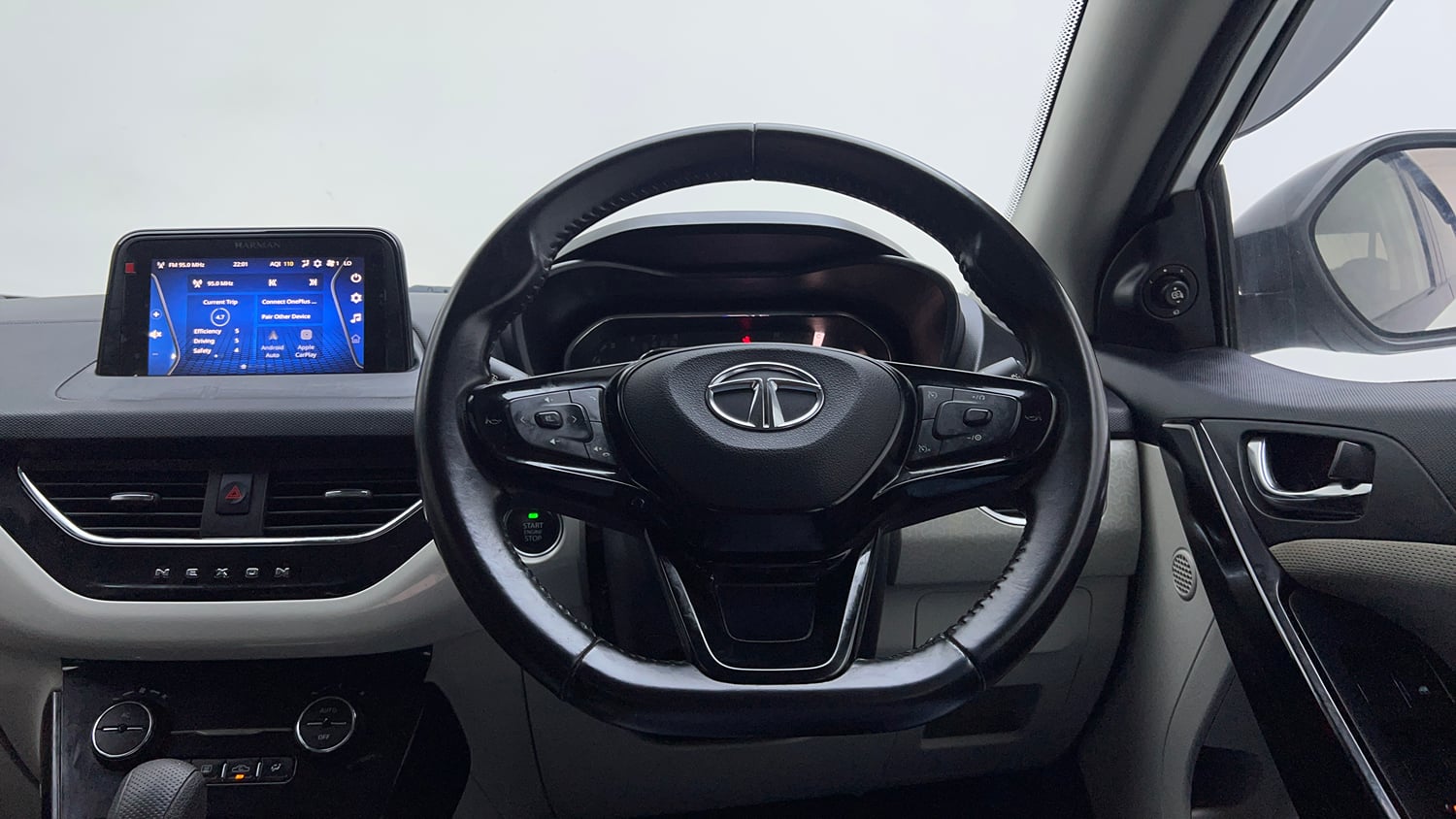Used 2022 Tata Nexon XZA Plus (HS) Petrol Automatic interior STEERING VIEW