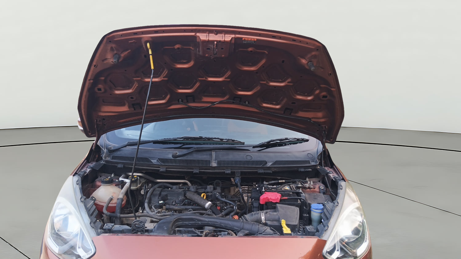 Used 2019 Ford Freestyle Trend Plus 1.2 Ti-VCT Petrol Manual engine ENGINE & BONNET OPEN FRONT VIEW