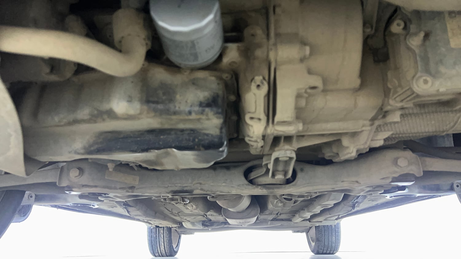 Used 2022 Skoda Kushaq Style 1.5L TSI DSG (6 Airbags) Petrol Automatic extra FRONT LEFT UNDERBODY VIEW