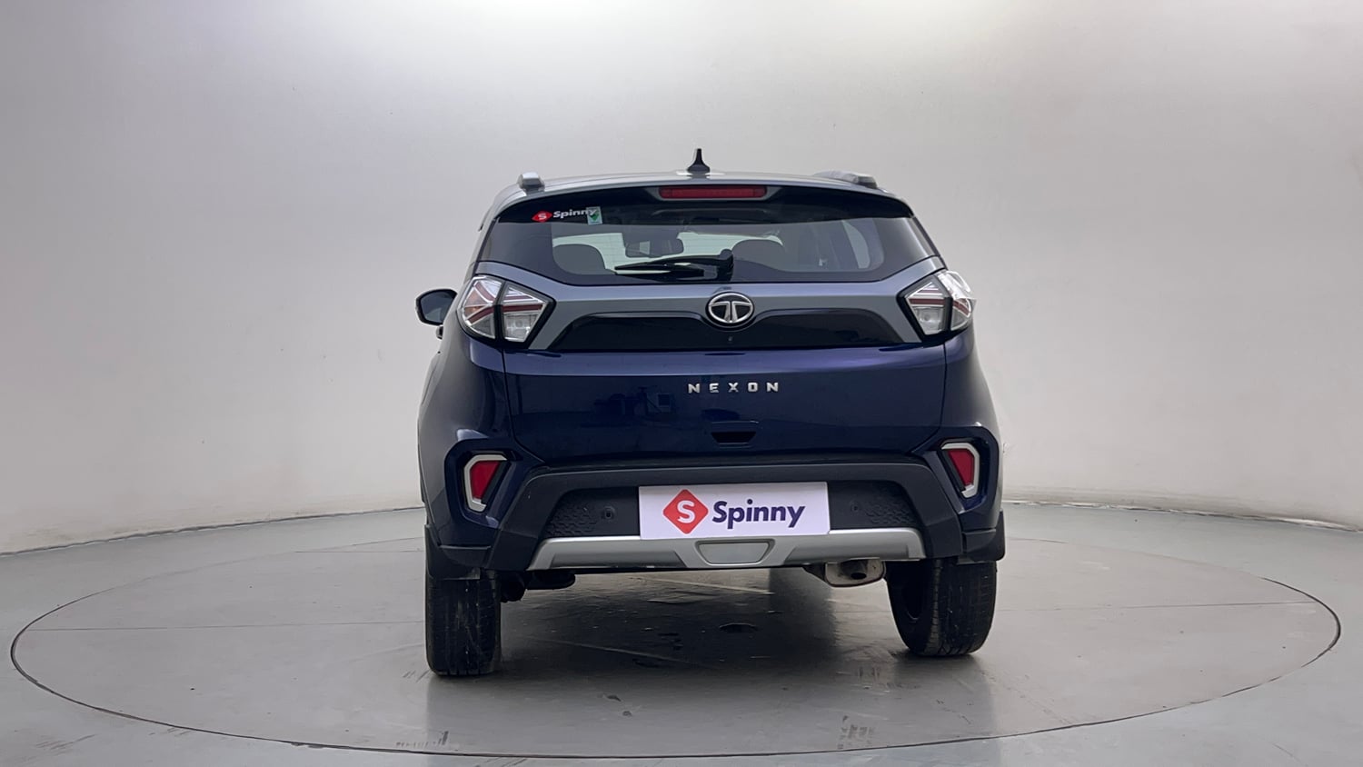 Used 2023 Tata Nexon XZ Plus LUXS Dual Tone Petrol Manual exterior BACK VIEW