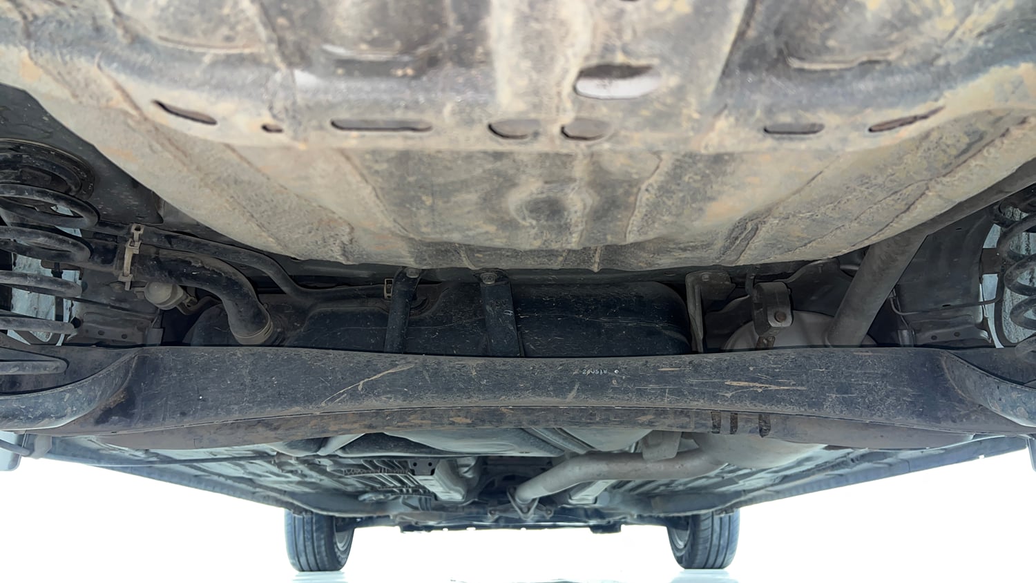 Used 2018 Honda Amaze 1.5 V CVT Diesel Diesel Automatic extra REAR UNDERBODY VIEW (TAKEN FROM REAR)