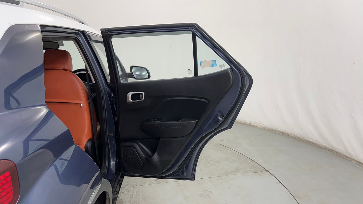 Used 2021 Hyundai Venue SX Plus 1.0 Turbo DCT Petrol Automatic interior RIGHT REAR DOOR OPEN VIEW