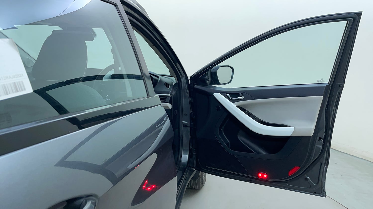 Used 2024 Tata Nexon Creative Plus 1.2 Revotron Petrol 6AMT Petrol Automatic interior RIGHT FRONT DOOR OPEN VIEW