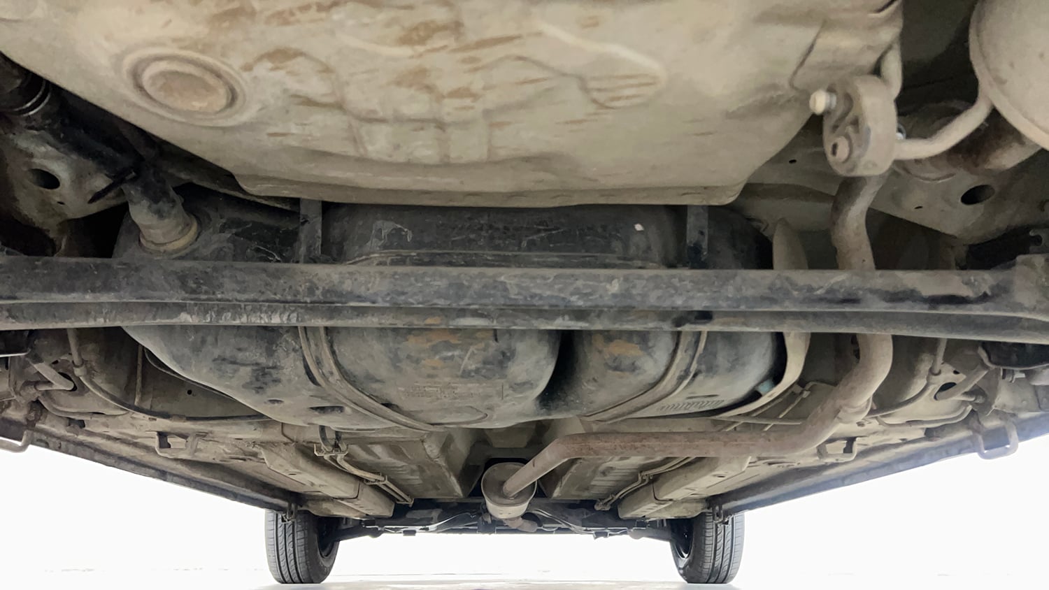 Used 2018 Maruti Suzuki Celerio ZXi AMT Petrol Automatic extra REAR UNDERBODY VIEW (TAKEN FROM REAR)