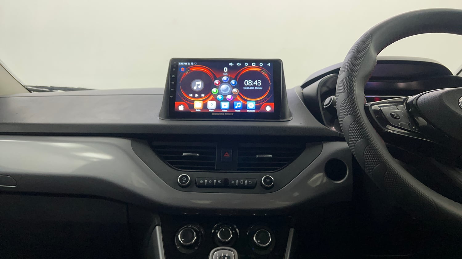 Used 2023 Tata Nexon XM (S) Diesel Diesel Manual interior MUSIC SYSTEM & AC CONTROL VIEW