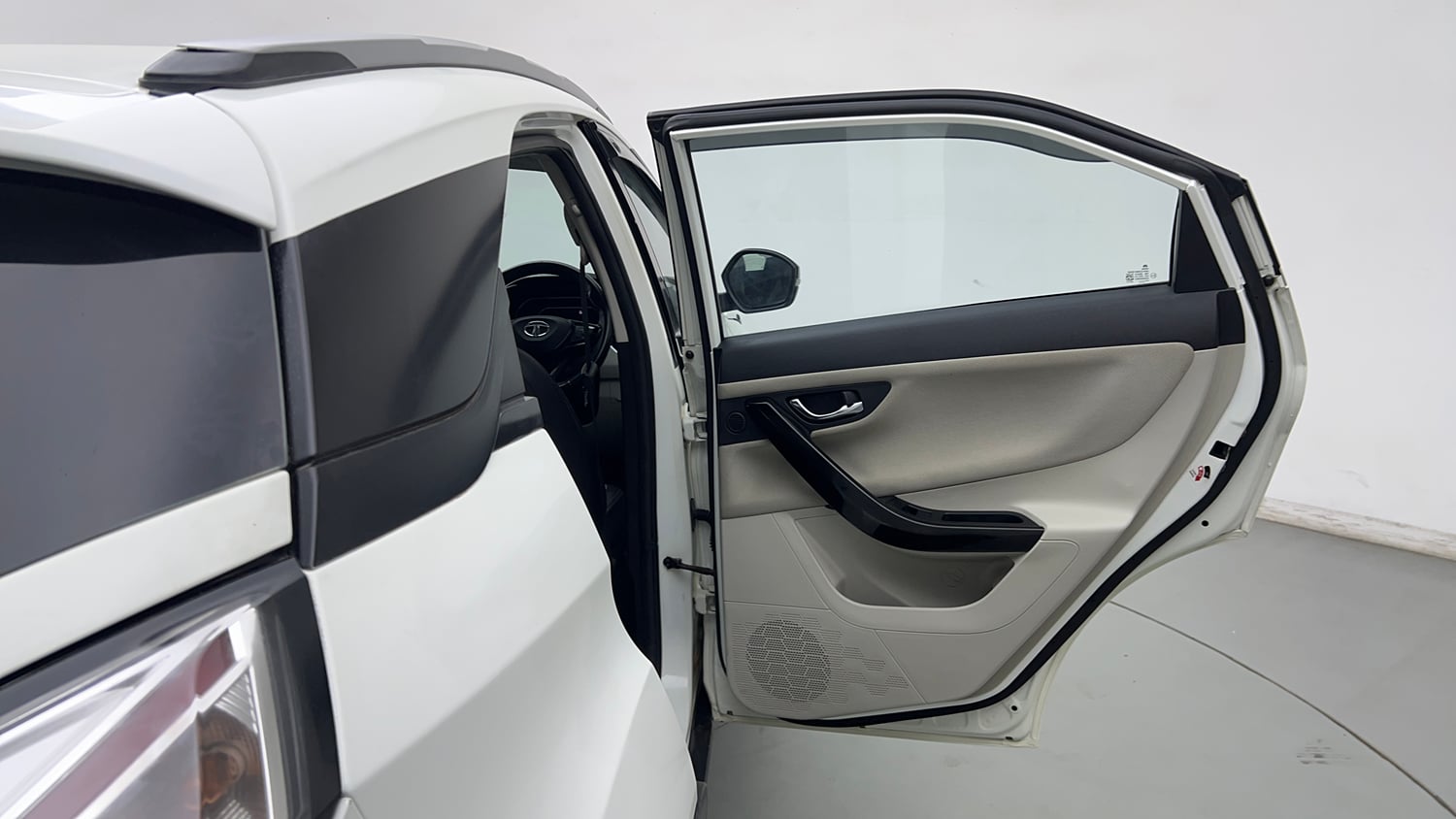Used 2022 Tata Nexon XZA Plus (HS) Petrol Automatic interior RIGHT REAR DOOR OPEN VIEW