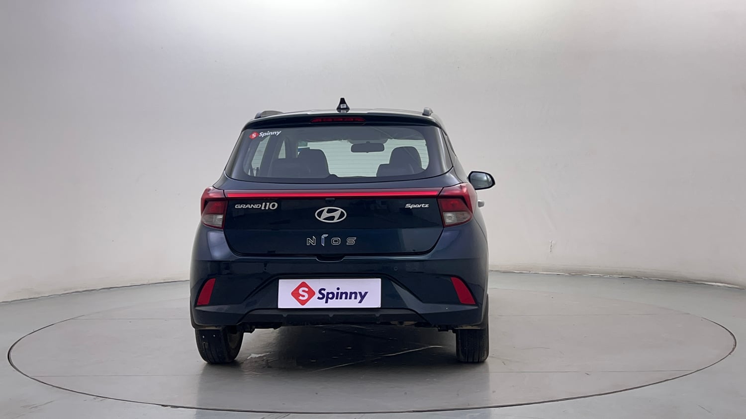 Used 2025 Hyundai Grand i10 Nios Sportz (O) 1.2 Kappa VTVT Petrol Manual exterior BACK VIEW