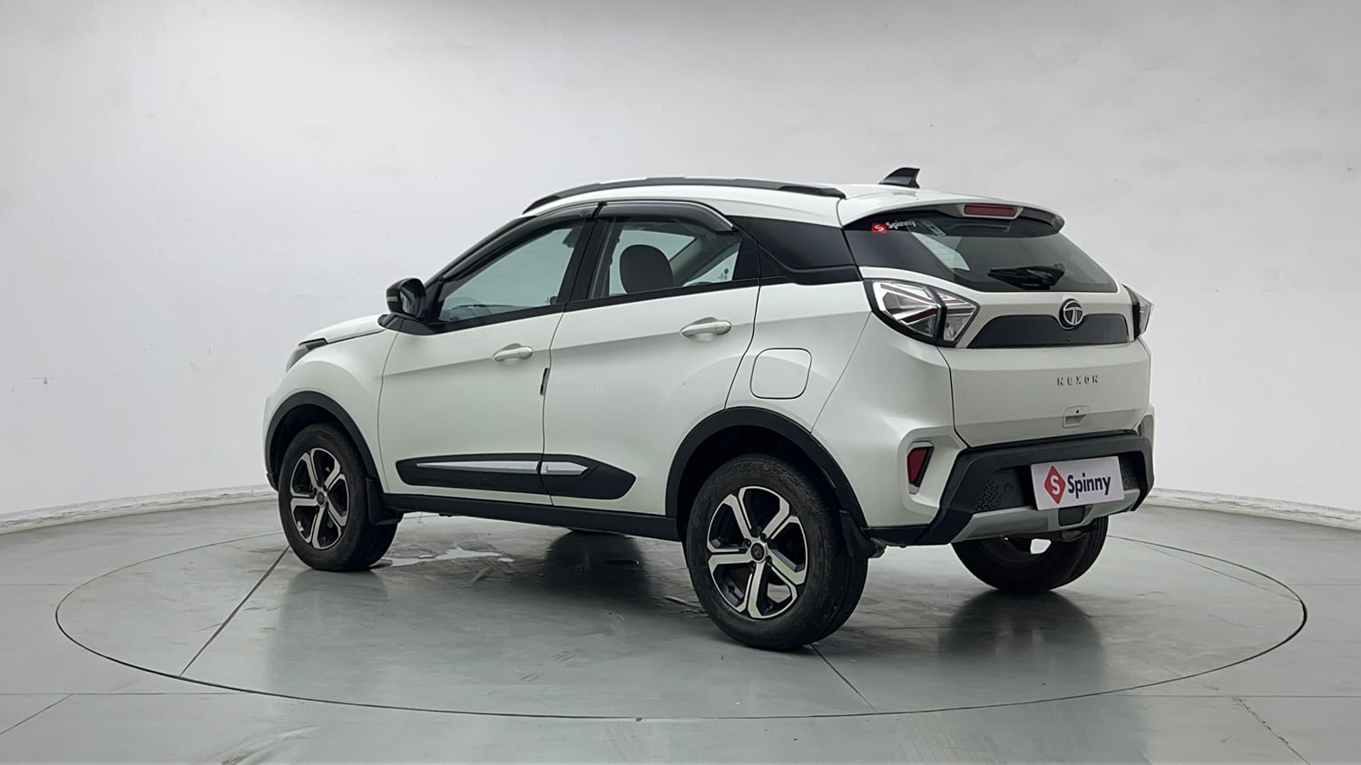 Used 2022 Tata Nexon XZA Plus (HS) Petrol Automatic exterior LEFT REAR CORNER VIEW