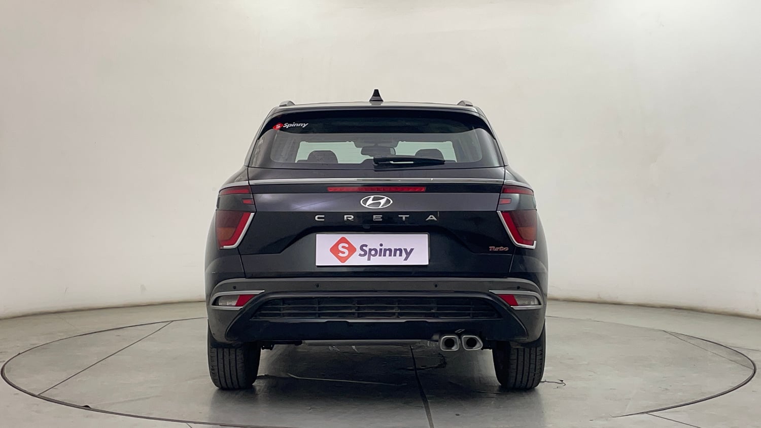 Used 2022 Hyundai Creta SX (O) 1.4 Turbo 7 DCT Petrol Automatic exterior BACK VIEW