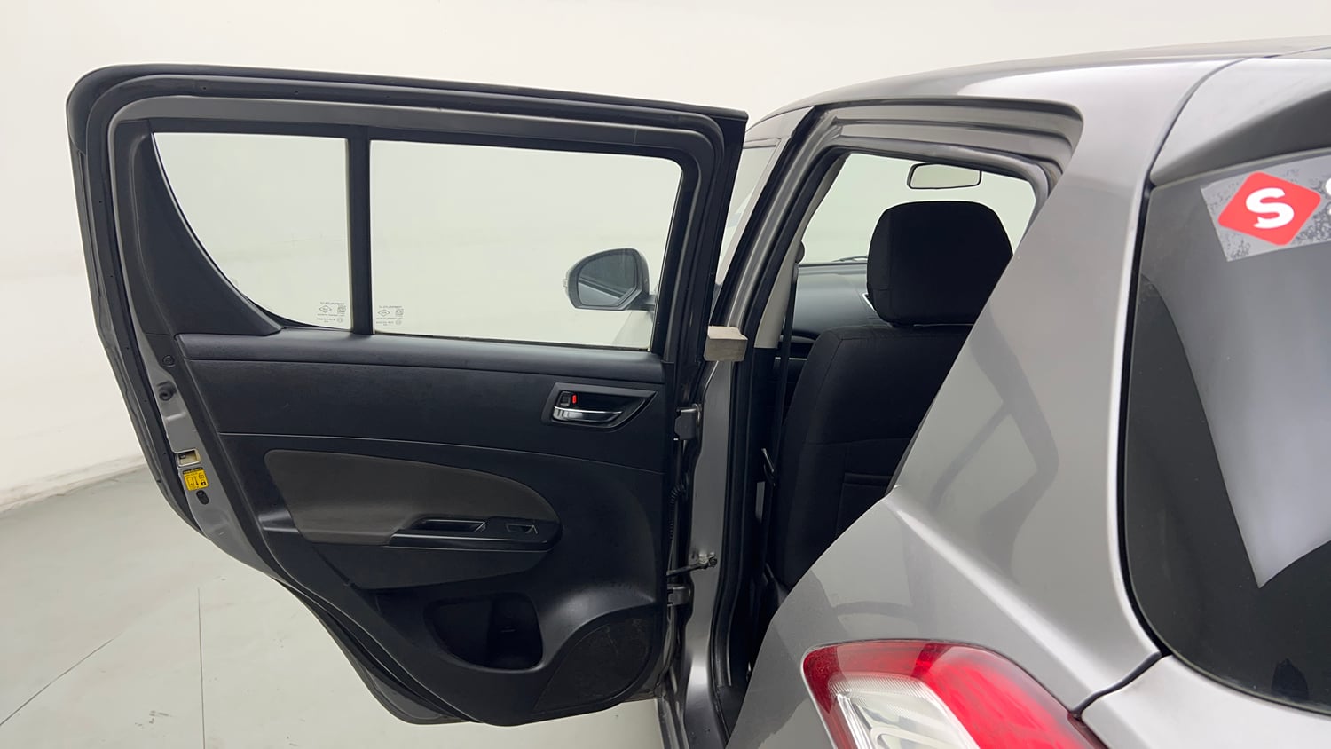 Used 2014 Maruti Suzuki Swift VXi Petrol Manual interior LEFT REAR DOOR OPEN VIEW