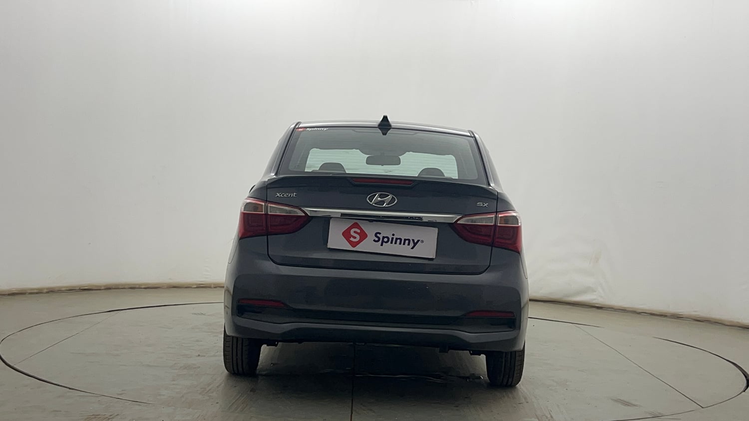 Used 2019 Hyundai Xcent SX Petrol Manual exterior BACK VIEW
