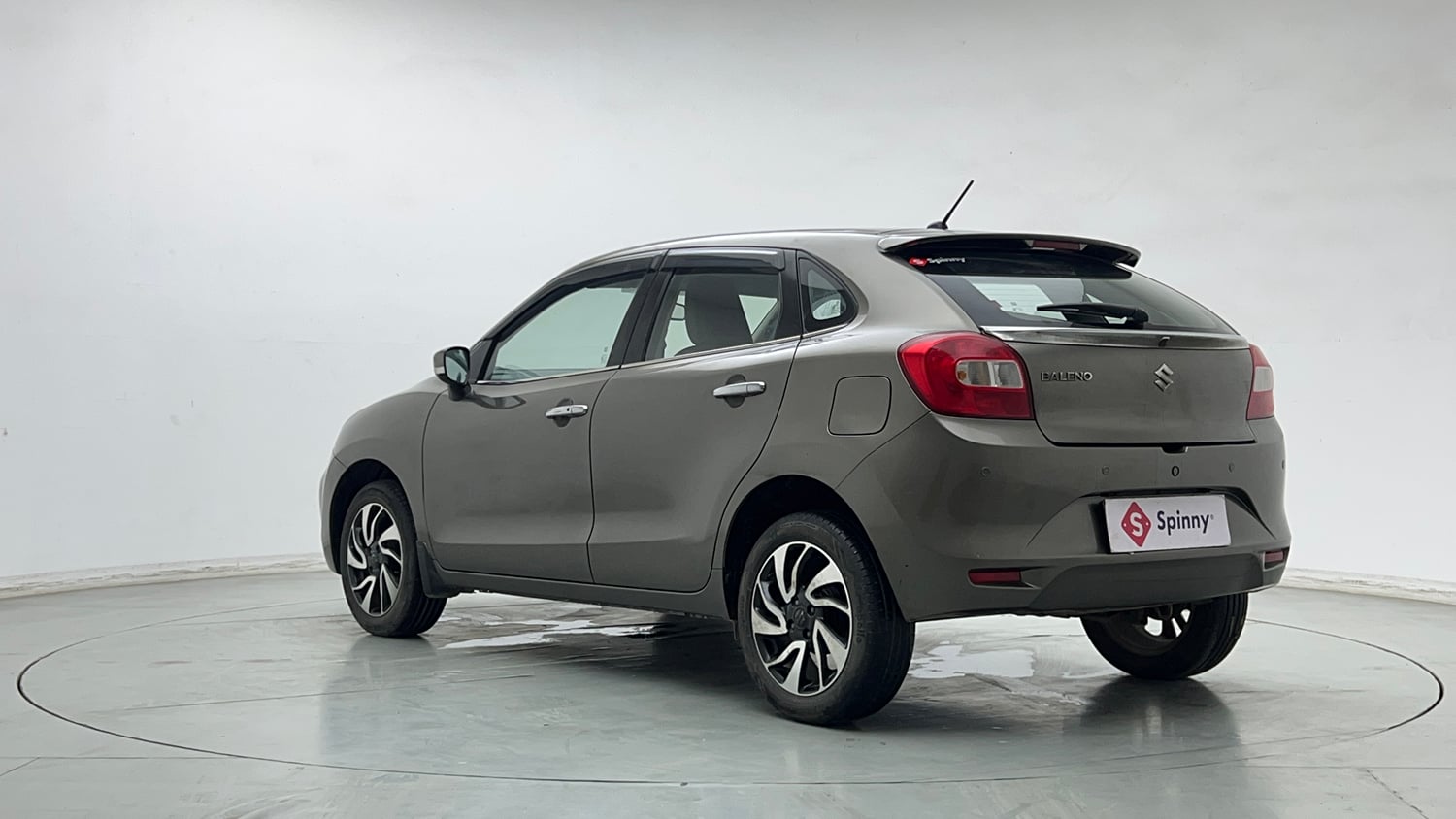Used 2021 Maruti Suzuki Baleno Zeta Petrol Manual exterior LEFT REAR CORNER VIEW