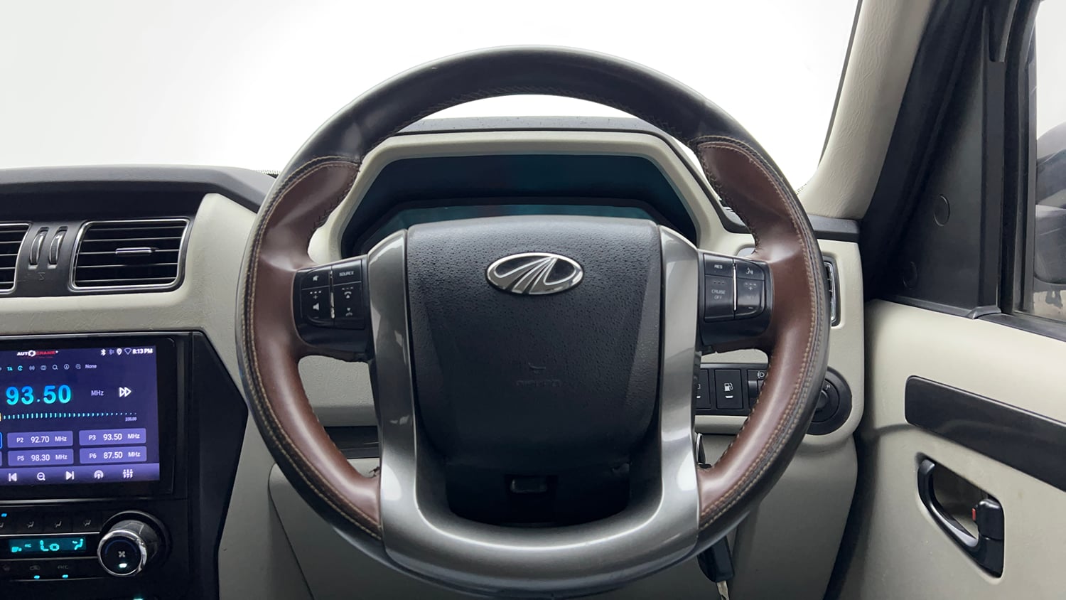 Used 2022 Mahindra Scorpio S9 Diesel Manual interior STEERING VIEW