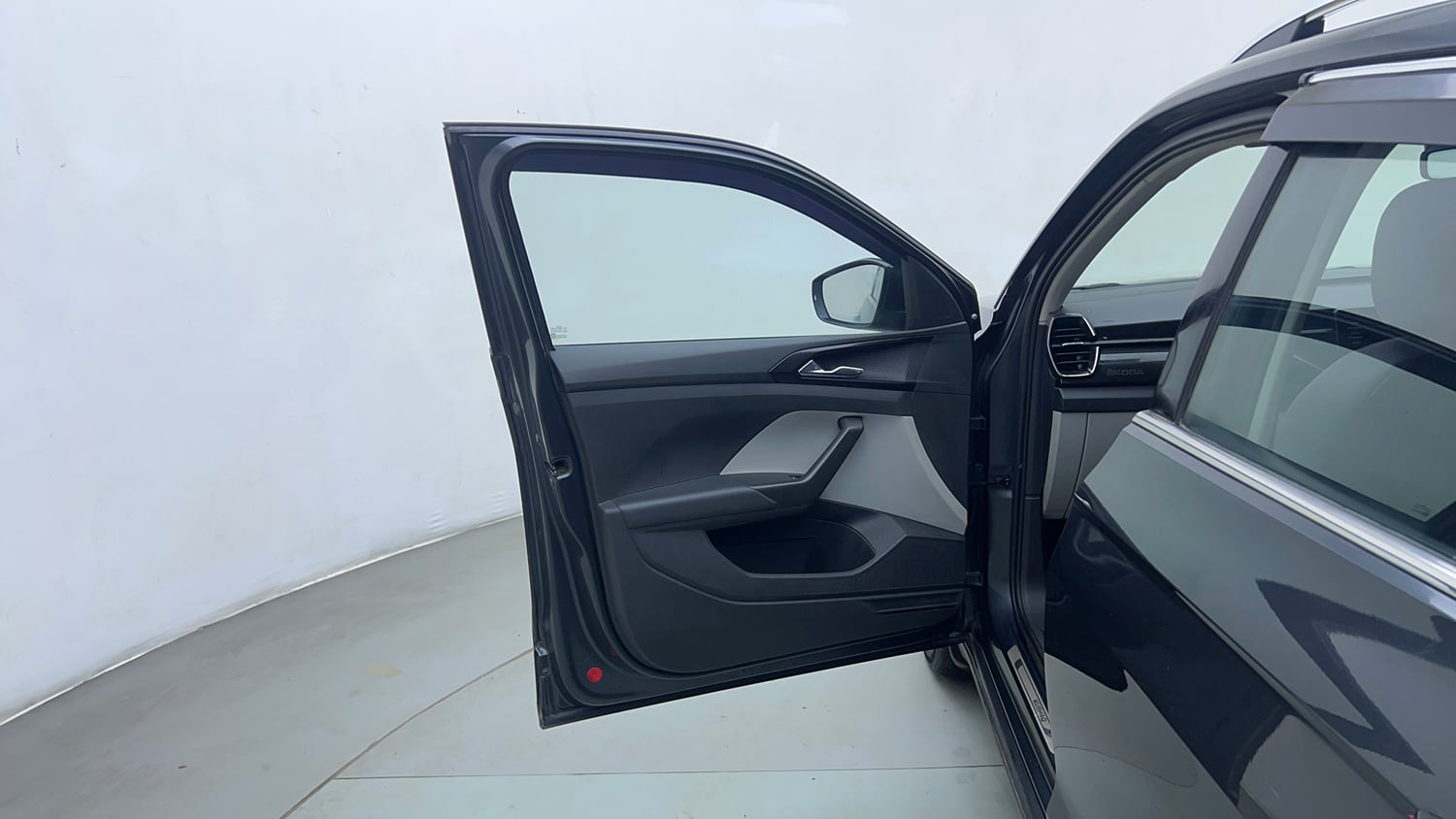 Used 2022 Skoda Kushaq Style 1.5L TSI DSG (6 Airbags) Petrol Automatic interior LEFT FRONT DOOR OPEN VIEW