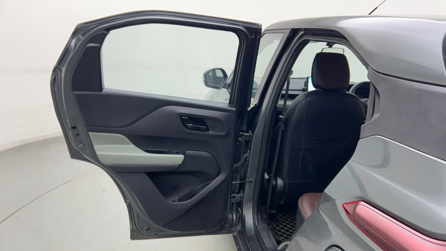Used 2023 Tata Punch Adventure MT Petrol Manual interior LEFT REAR DOOR OPEN VIEW