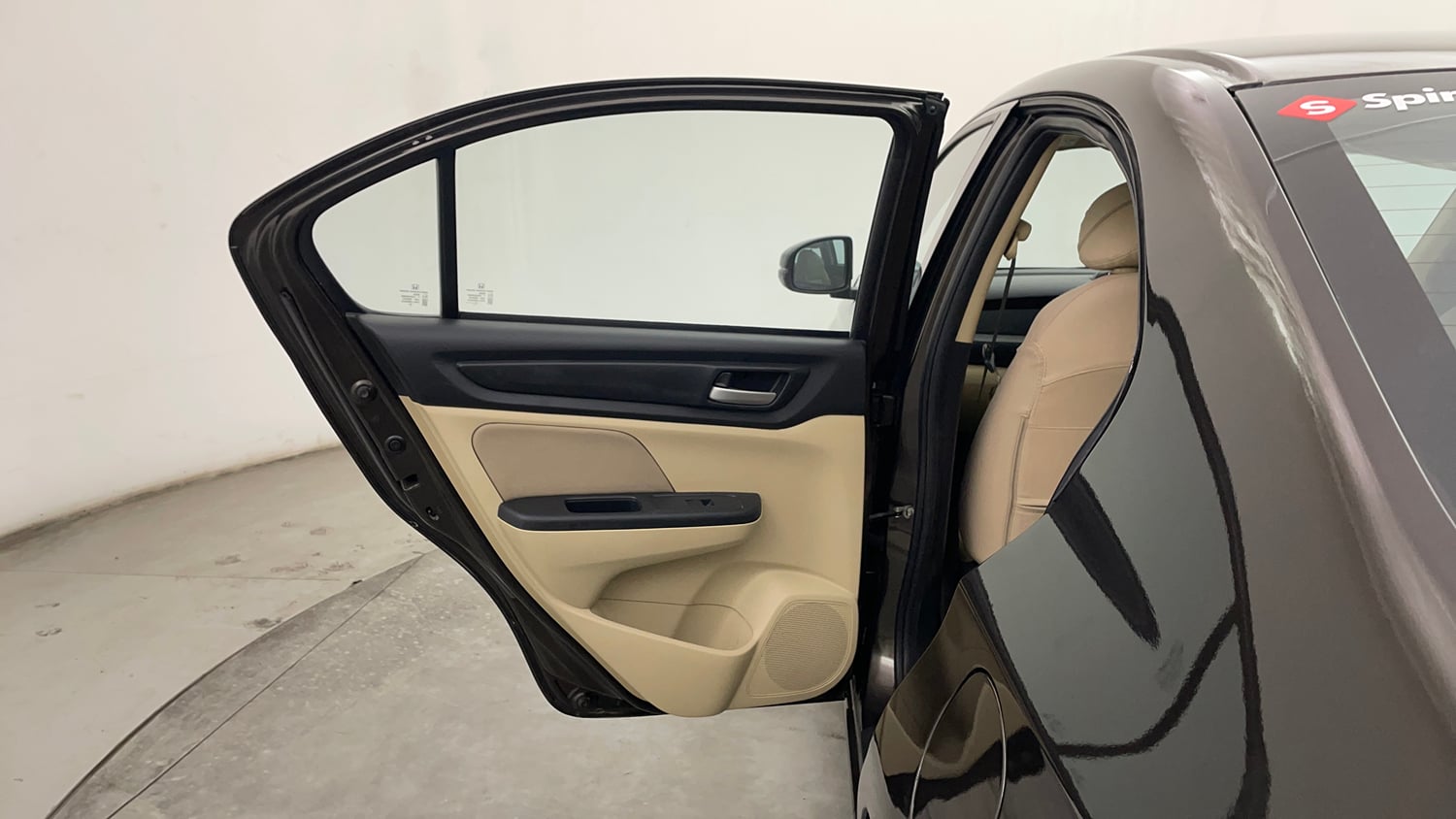 Used 2020 Honda Amaze 1.2 VX CVT Petrol Petrol Automatic interior LEFT REAR DOOR OPEN VIEW