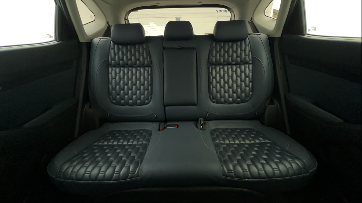 Used 2022 Kia Seltos X Line 1.4 DCT Petrol Automatic interior REAR SEAT CONDITION VIEW