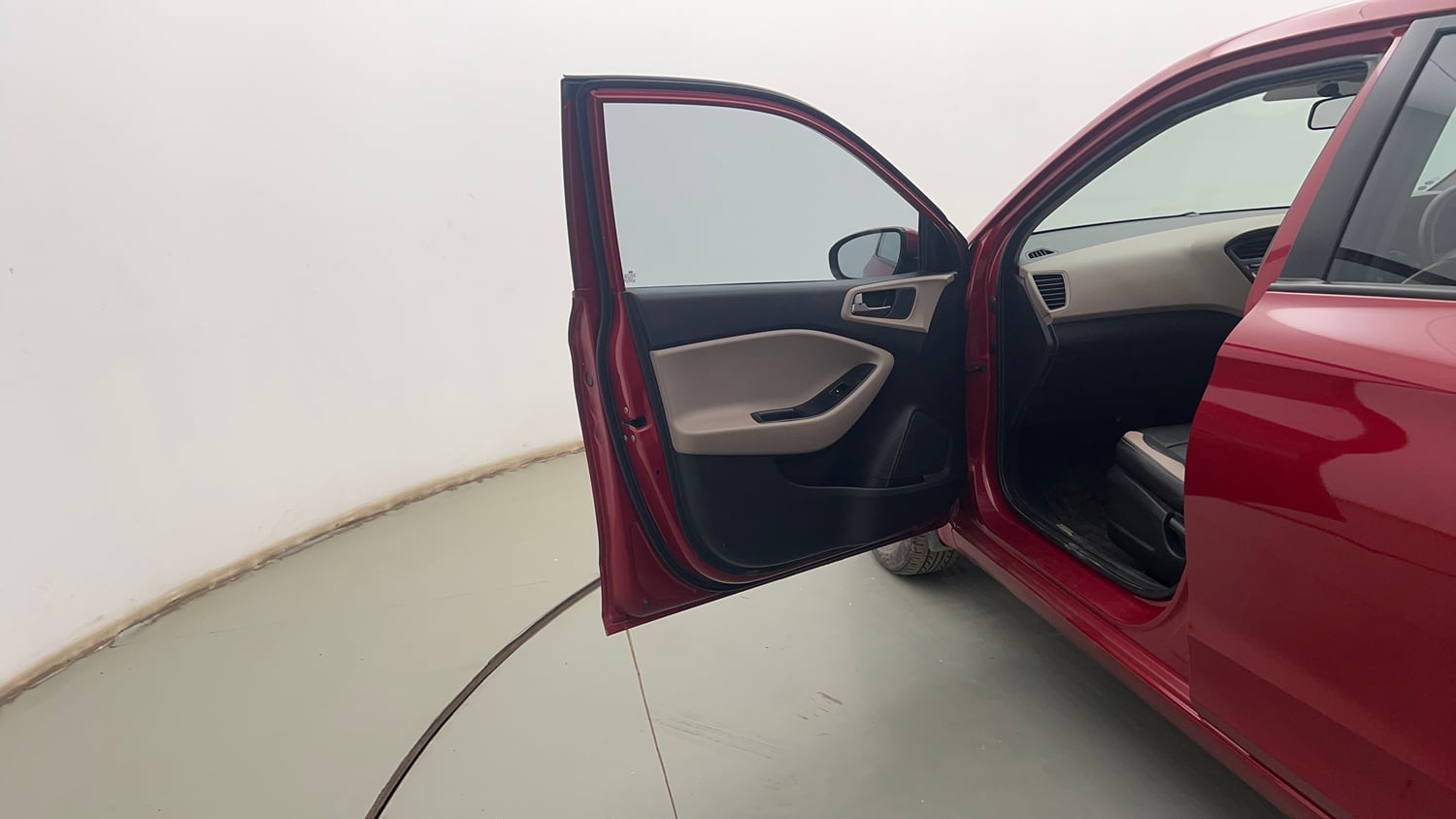 Used 2015 Hyundai Elite i20 Magna 1.2 Petrol Manual interior LEFT FRONT DOOR OPEN VIEW