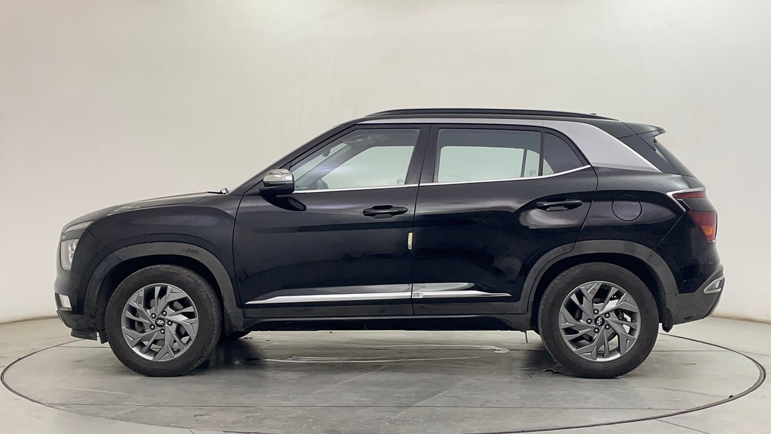 Used 2022 Hyundai Creta SX (O) 1.4 Turbo 7 DCT Petrol Automatic exterior LEFT SIDE VIEW