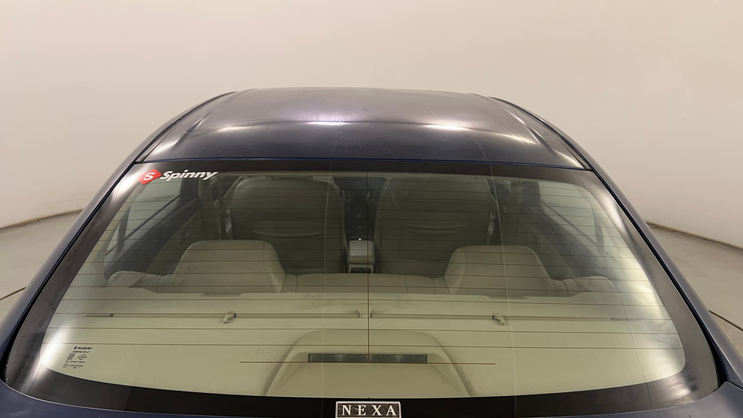 Used 2017 Maruti Suzuki Ciaz Alpha 1.4 AT Petrol Automatic exterior BACK WINDSHIELD VIEW