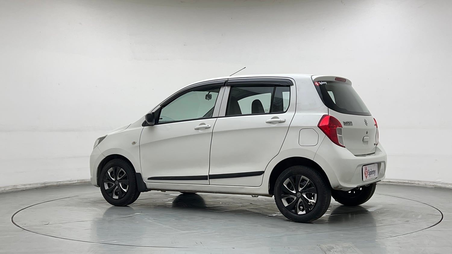 Used 2014 Maruti Suzuki Celerio VXi Petrol Manual exterior LEFT REAR CORNER VIEW