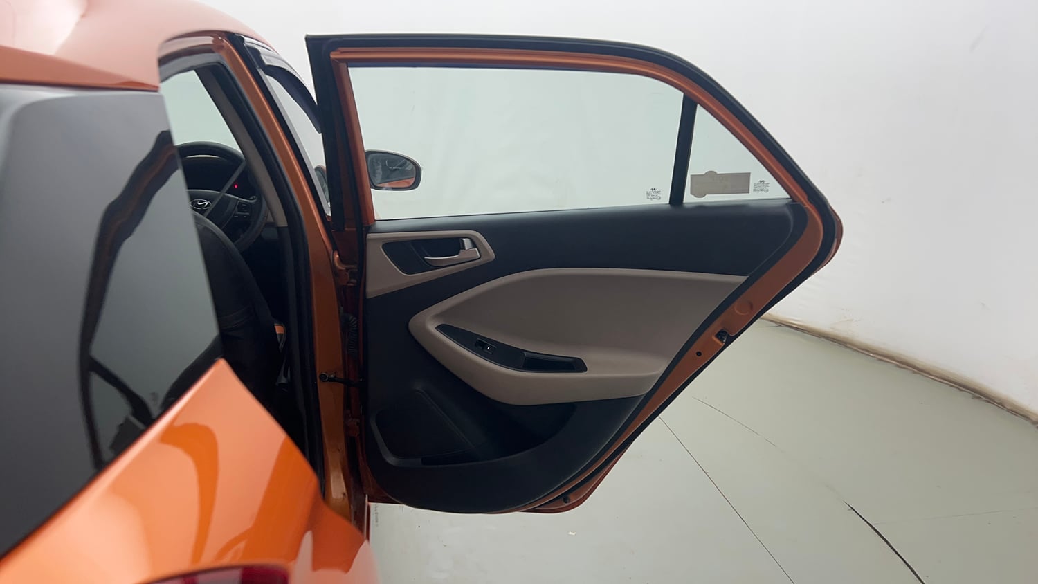 Used 2019 Hyundai Elite i20 Sportz Plus 1.2 Petrol Manual interior RIGHT REAR DOOR OPEN VIEW
