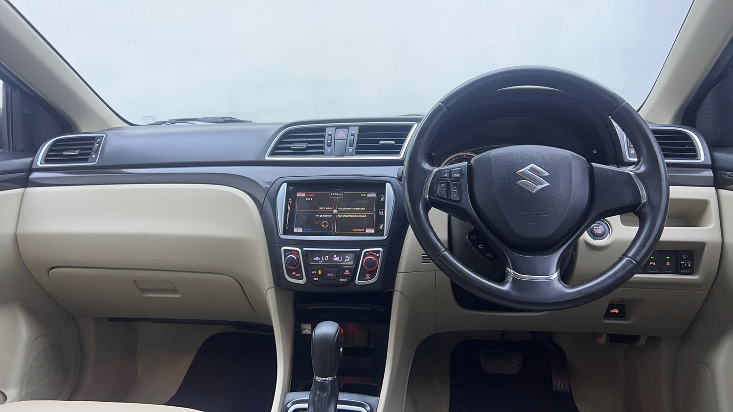 Used 2016 Maruti Suzuki Ciaz ZXI+ AT Petrol Automatic interior DASHBOARD VIEW