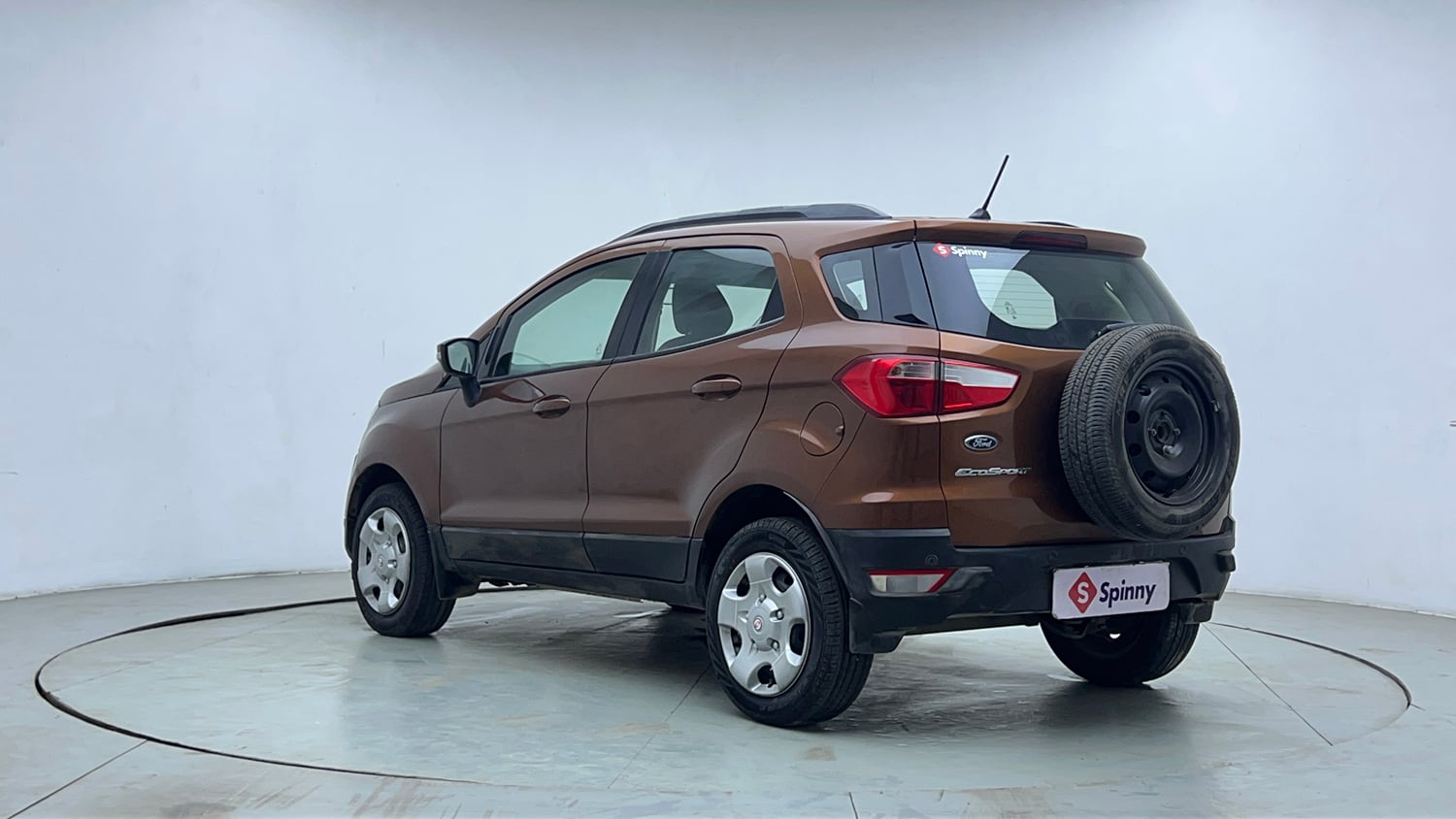 Used 2018 Ford EcoSport Trend + 1.5L Ti-VCT AT Petrol Automatic exterior LEFT REAR CORNER VIEW