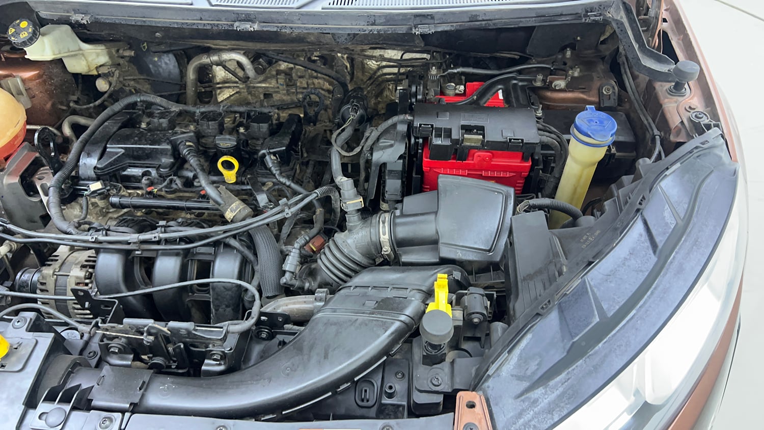 Used 2018 Ford EcoSport Trend + 1.5L Ti-VCT AT Petrol Automatic engine ENGINE LEFT SIDE VIEW