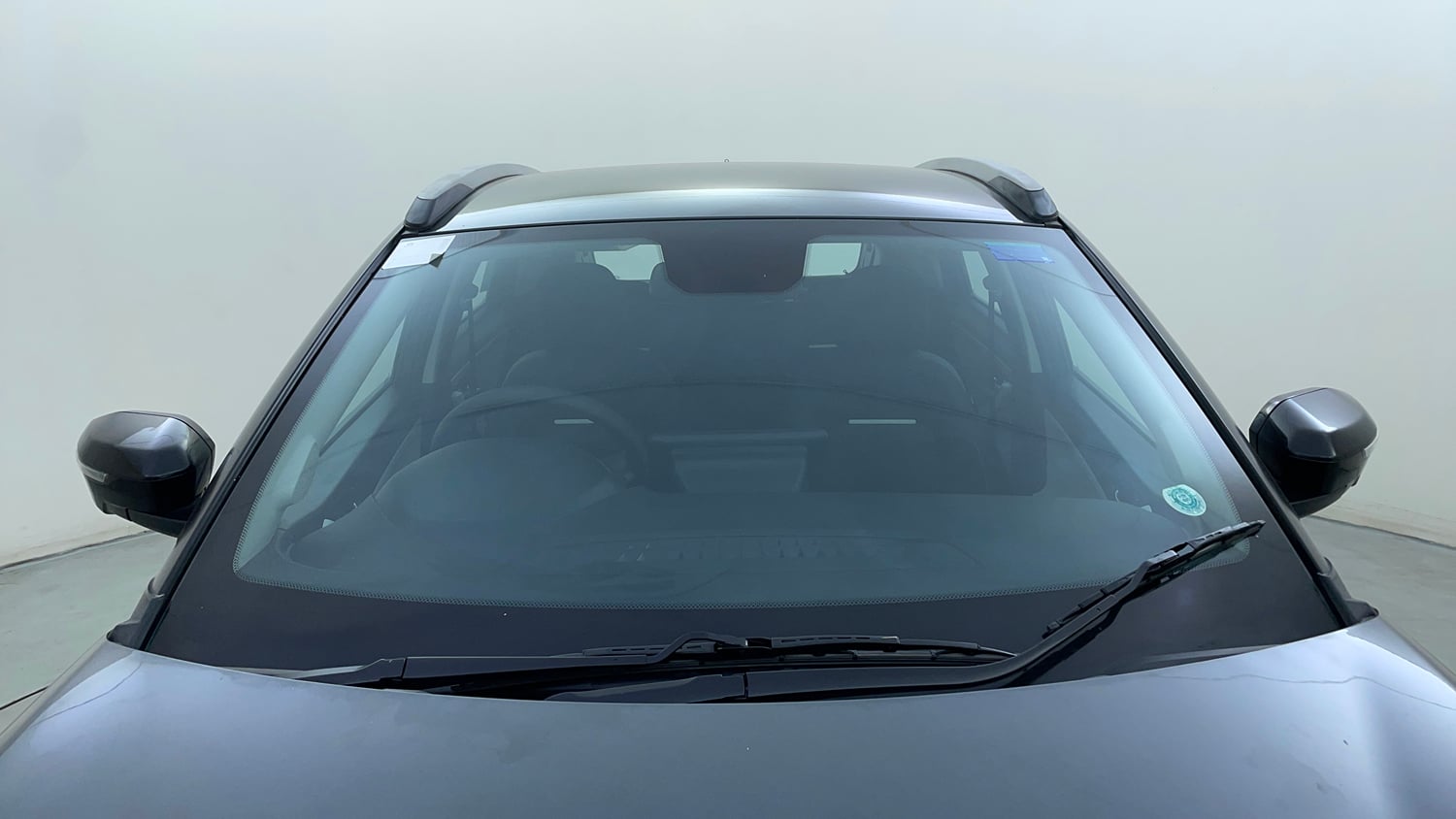 Used 2024 Tata Nexon Creative Plus 1.2 Revotron Petrol 6AMT Petrol Automatic exterior FRONT WINDSHIELD VIEW