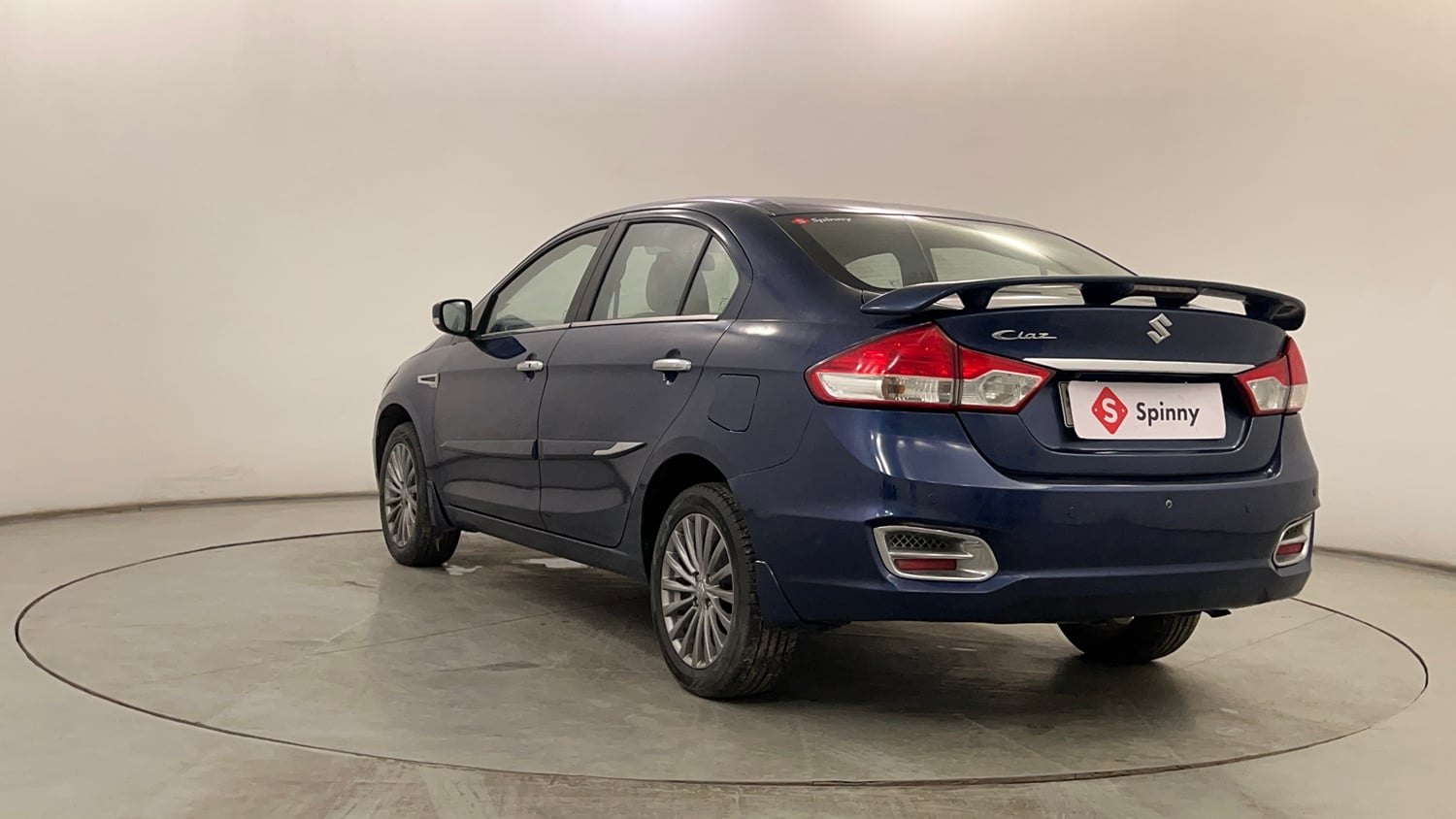 Used 2017 Maruti Suzuki Ciaz Alpha 1.4 AT Petrol Automatic exterior LEFT REAR CORNER VIEW