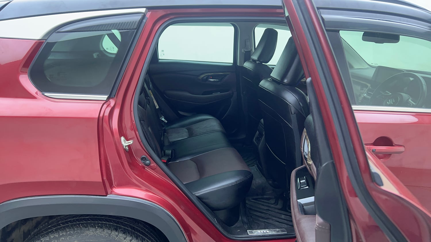 Used 2023 Maruti Suzuki Grand Vitara Alpha Dual Tone Smart Hybrid Petrol Manual interior RIGHT SIDE REAR DOOR CABIN VIEW
