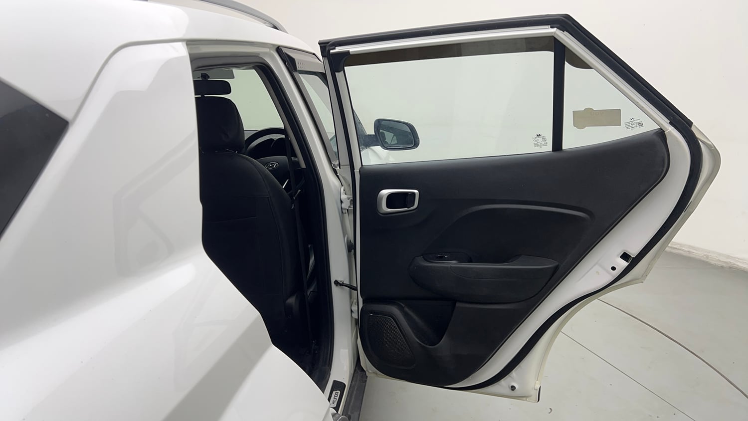 Used 2022 Hyundai Venue S 1.2 Petrol Petrol Manual interior RIGHT REAR DOOR OPEN VIEW