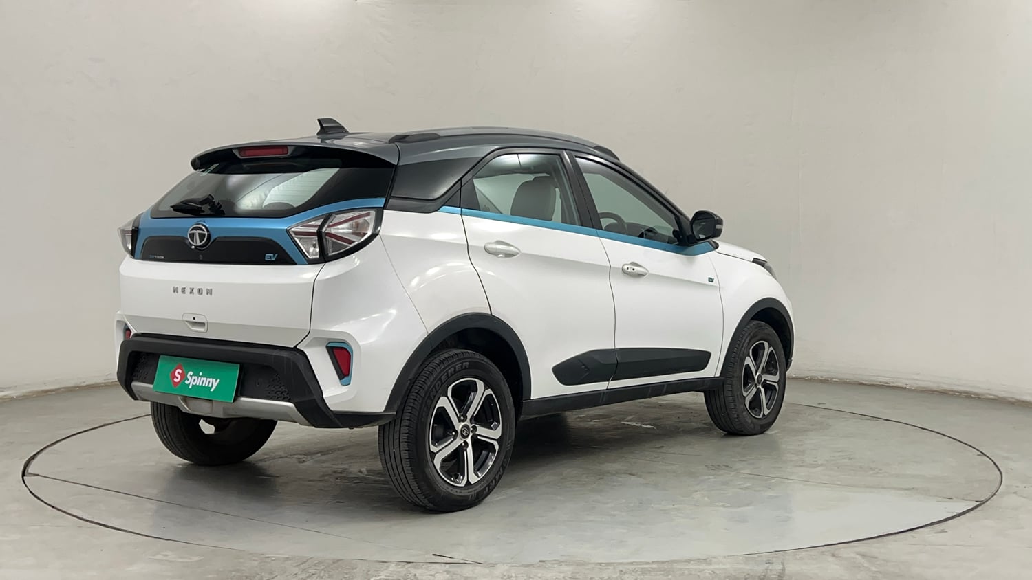 Used 2022 Tata Nexon EV XZ Plus Electric Automatic exterior RIGHT REAR CORNER VIEW