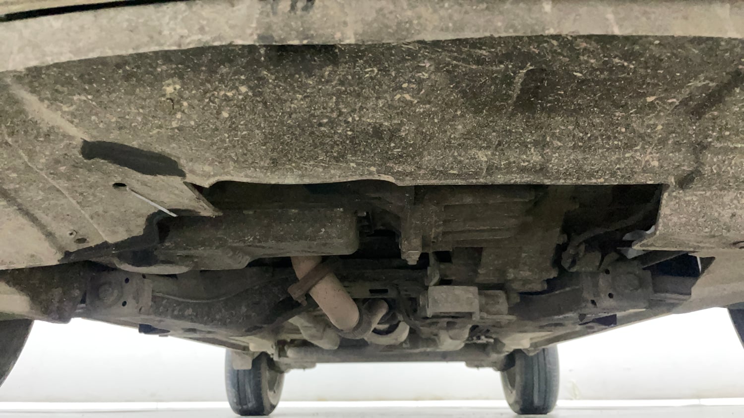 Used 2024 Tata Nexon Creative Plus S 1.5 Revotorq Diesel 6AMT Diesel Automatic extra FRONT LEFT UNDERBODY VIEW