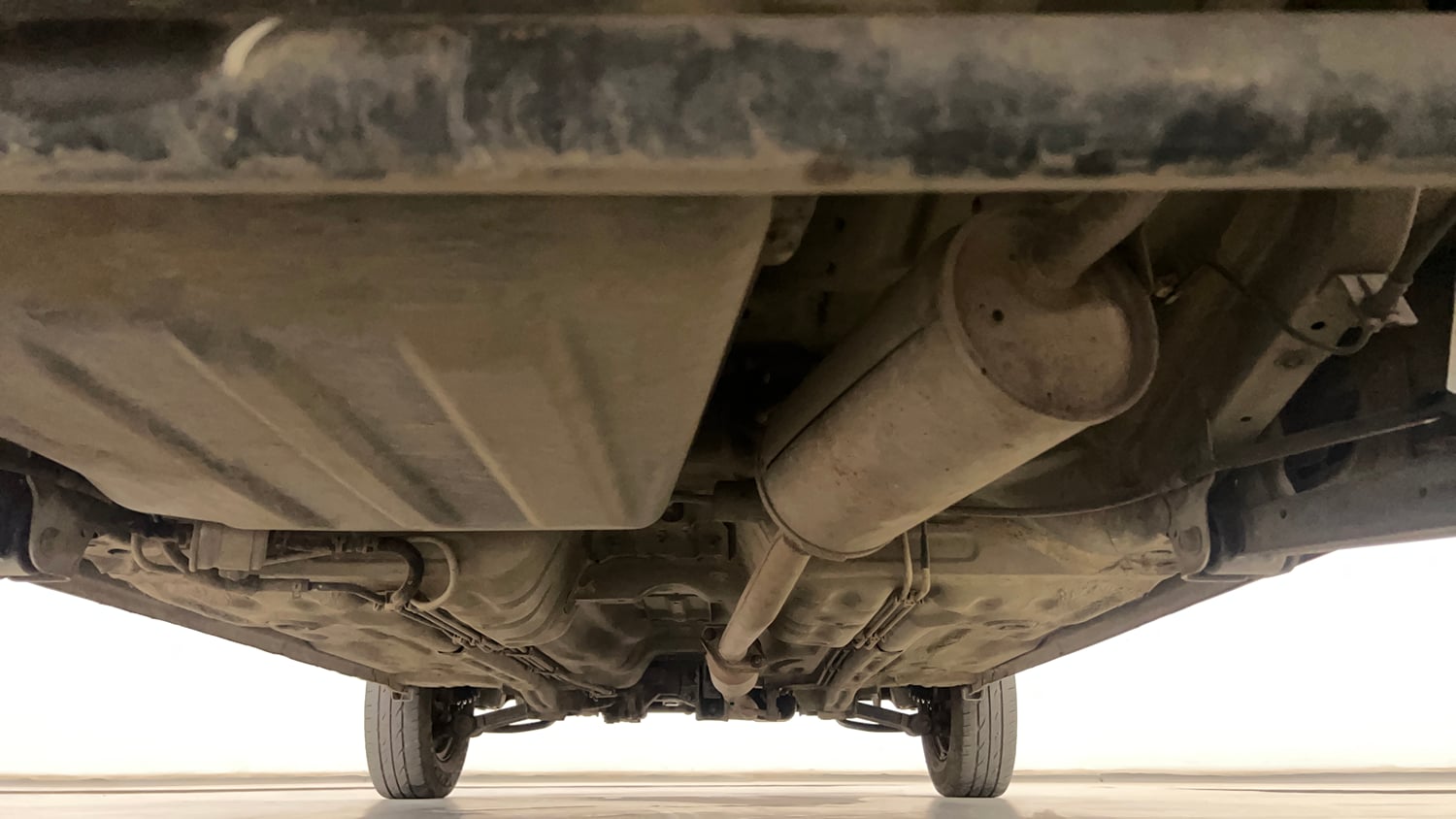Used 2013 Maruti Suzuki Alto 800 Lxi CNG Cng Manual extra REAR UNDERBODY VIEW (TAKEN FROM REAR)
