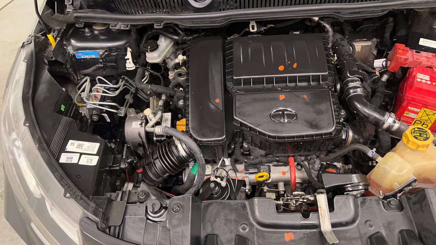 Used 2023 Tata Nexon XM (S) Diesel Diesel Manual engine ENGINE RIGHT SIDE VIEW