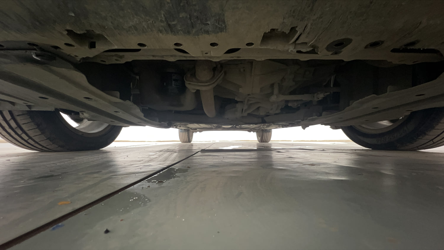 Used 2019 Maruti Suzuki Baleno Zeta 1.2 Petrol Manual extra FRONT LEFT UNDERBODY VIEW