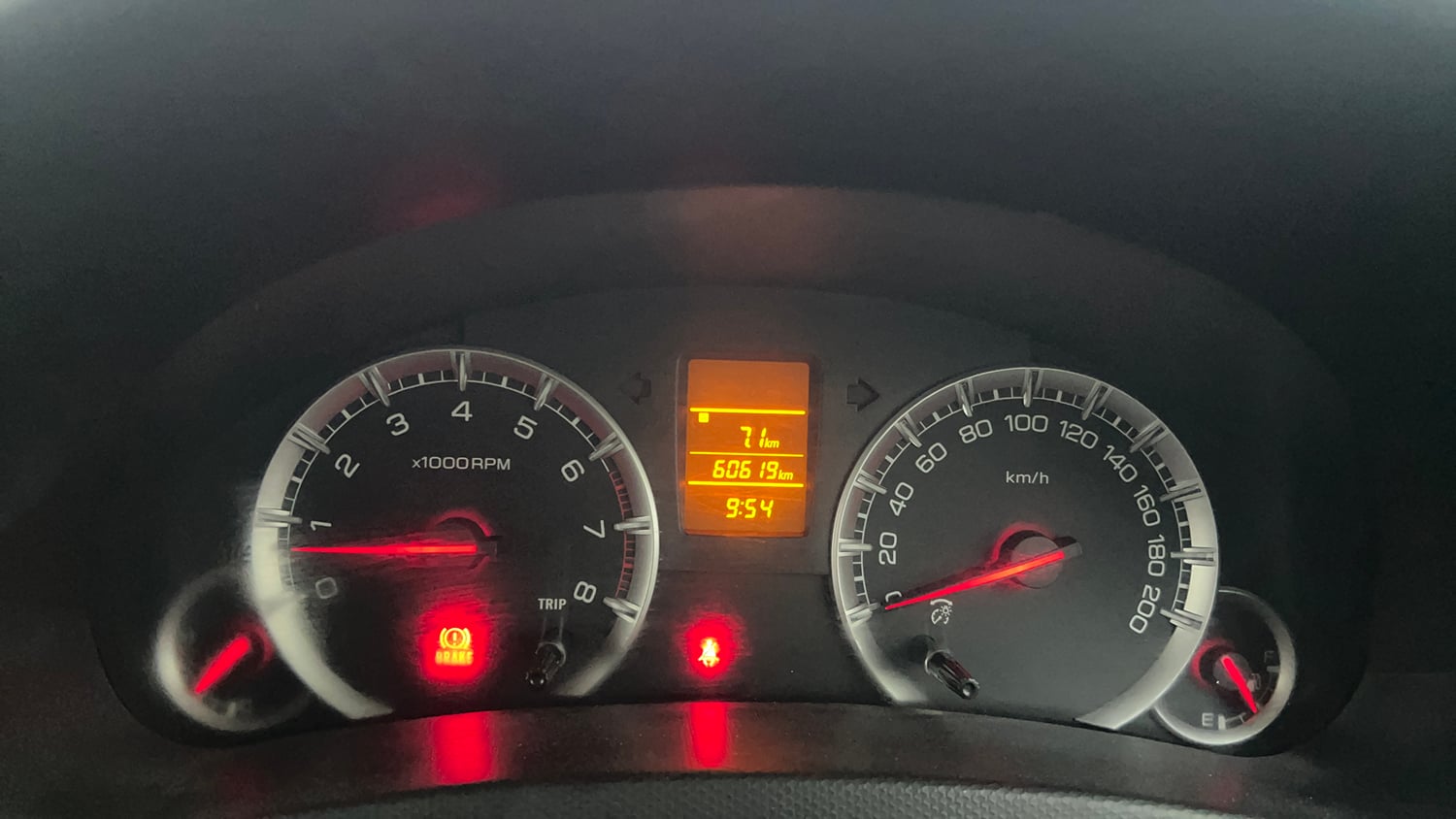 Used 2015 Maruti Suzuki Swift VXi Petrol Manual interior CLUSTERMETER VIEW