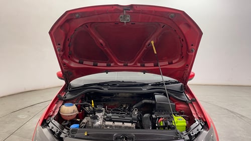 Used 2016 Volkswagen Polo Highline1.2L (P) Petrol Manual engine ENGINE & BONNET OPEN FRONT VIEW