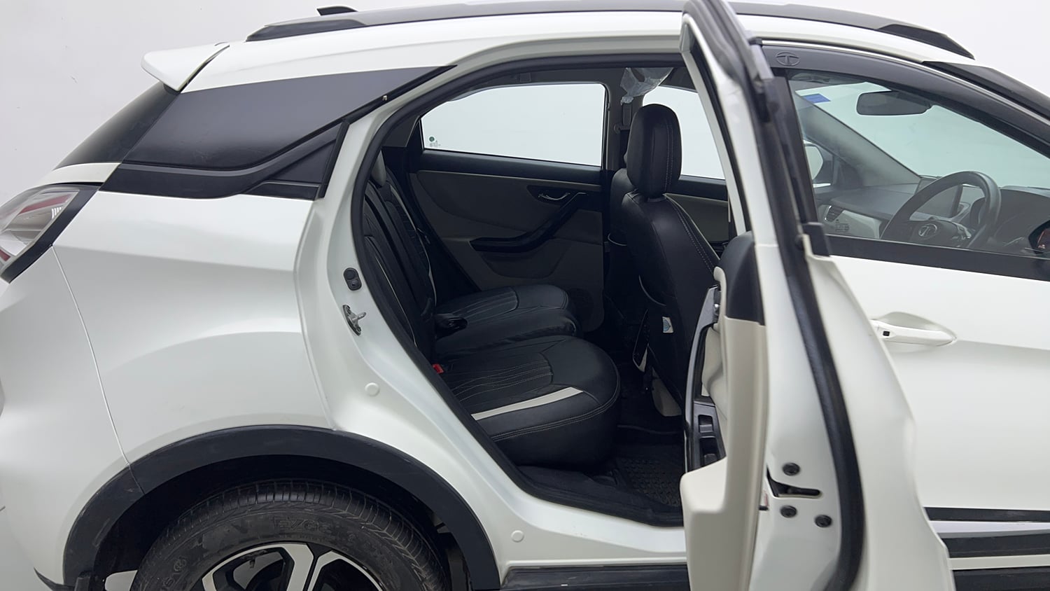 Used 2022 Tata Nexon XZA Plus (HS) Petrol Automatic interior RIGHT SIDE REAR DOOR CABIN VIEW